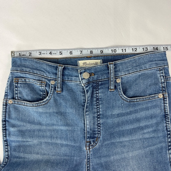 Madewell 10" High Rise Skinny Crop Jeans Size: 26 - Picture 6 of 16